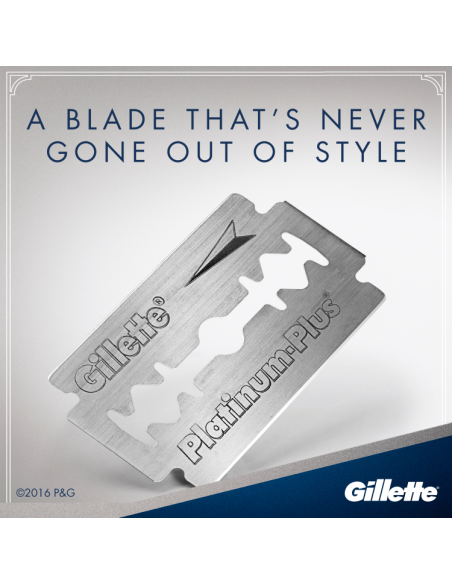 Gillette Double Edge Platinum 5 varutera