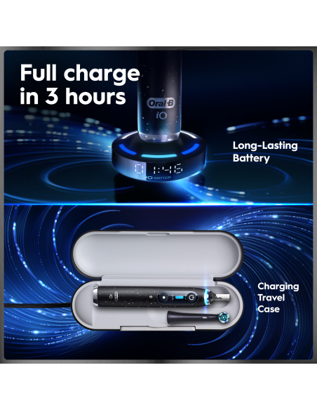 iOM9.1B2.ADH Oral-B iO9 Elektriline Hambahari Luxe edition Saphire Blue +TC