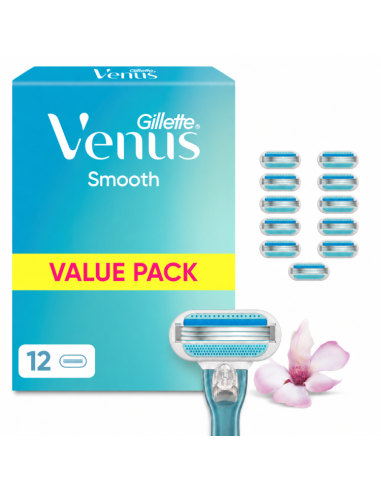 Gillette Venus Smooth Raseerija Varuterad,12 tk