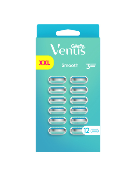 KAST 6 tk! Gillette Venus Smooth Raseerija Varuterad,12 tk