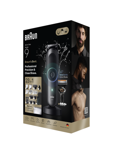 AIO9520 Braun trimmeri komplekt 23in1 piirel