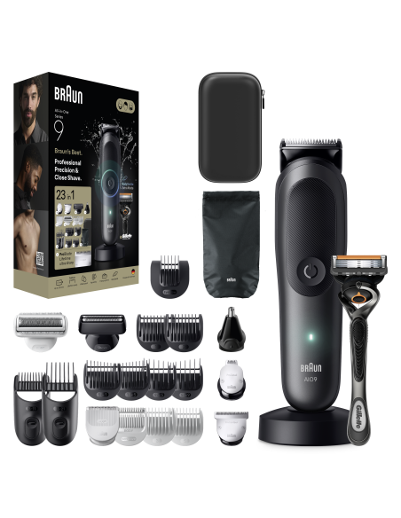 AIO9520 Braun trimmeri komplekt 23in1 piirel