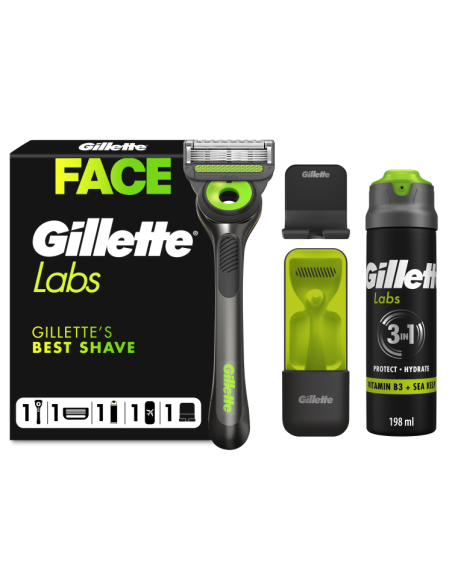 KAST 6 tk! Gillette Labs kinkekomplekt