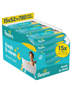 Pampers Fresh Clean Plastic...