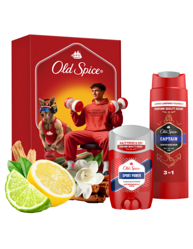 KAST 6 tk! Old Spice Gym Set Kinkekomplekt