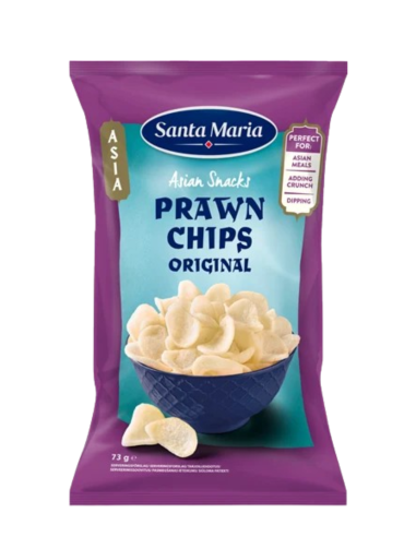 KAST 12 tk! Santa Maria krevetikrõpsud 73 g