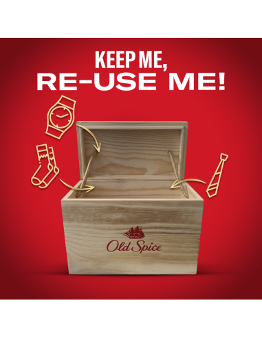 KAST 6 tk! Old Spice Treasure Chest kinkekomplekt