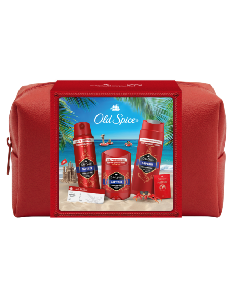 KAST 6 tk! Old Spice Captain kinkekott