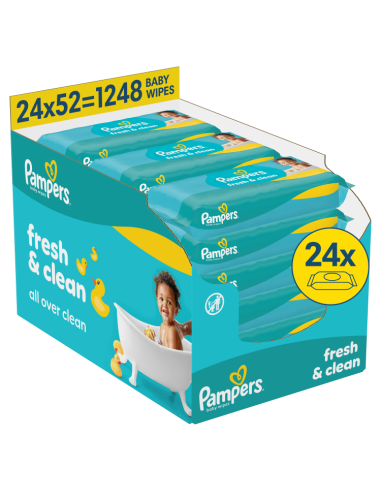 Pampers Fresh Clean Plastic Free niisked...