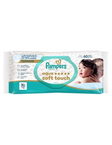 Pampers Aqua Soft Touch niisked beebisalvrätid...
