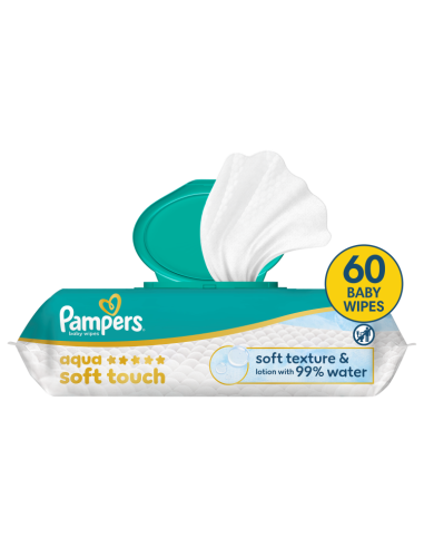 KAST 12 tk! Pampers Aqua Soft Touch niisked...