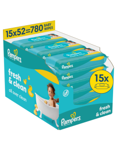 Pampers Fresh Clean Plastic...