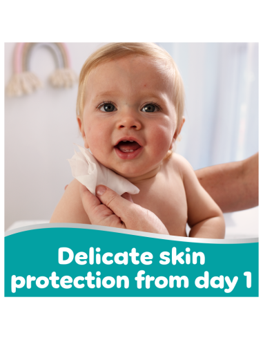 Pampers Aqua niisked beebisalvrätid 3 pk (180 tk)