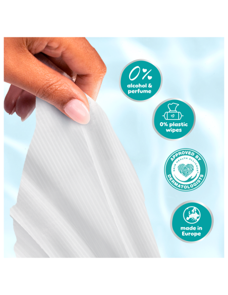 Pampers Aqua niisked beebisalvrätid 15 pk (900 tk)