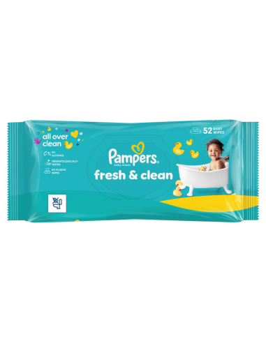 Pampers Fresh Clean Plastic Free niisked...
