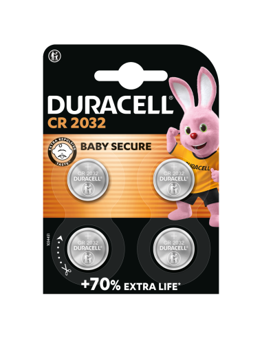 KAST 6 tk! Duracell patarei 2032 3V liitium 4 tk