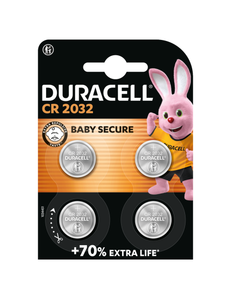 Duracell patarei 2032 3V liitium 4 tk