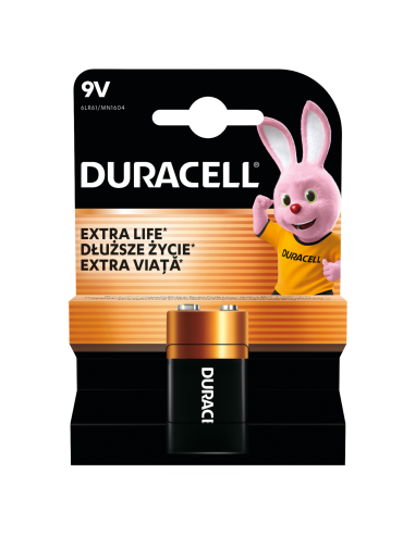 Duracell patarei 9V/MN1604 1 tk