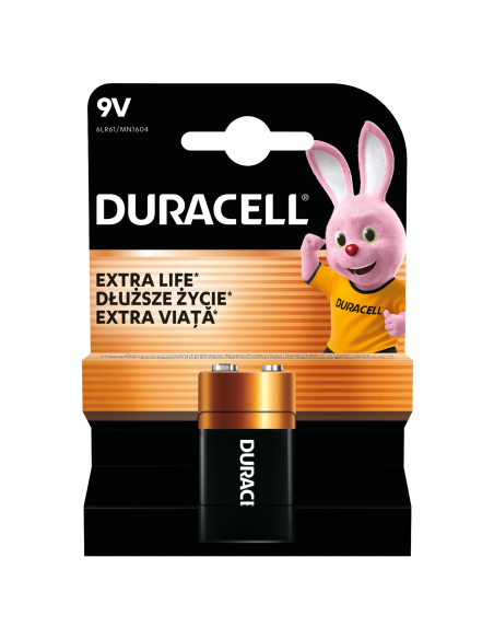 Duracell patarei 9V/MN1604 1 tk