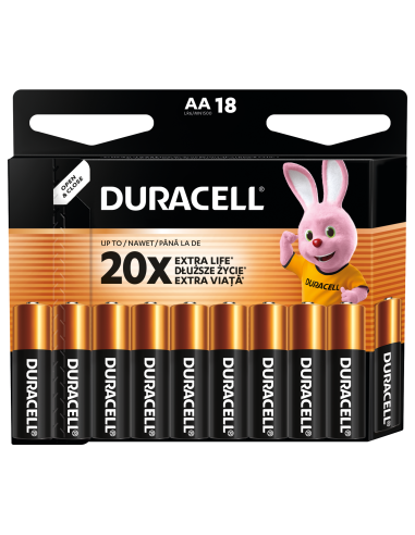KAST 10 tk! Duracell patarei AA/MN1500 18 tk...