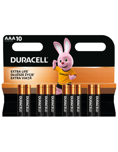 Duracell patarei AAA/MN2400 10 tk
