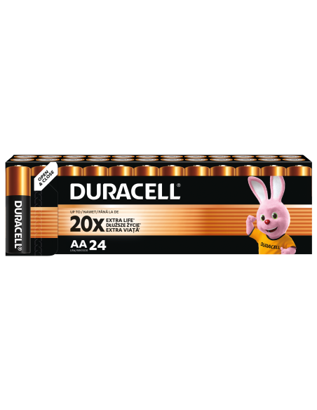 KAST 12 tk! Duracell patarei AA/MN1500 24 tk