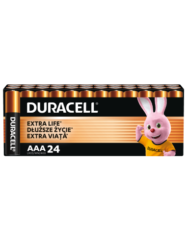 KAST 12 tk! Duracell patarei AAA/MN2400 24 tk