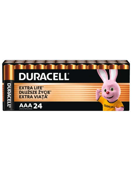 KAST 12 tk! Duracell patarei AAA/MN2400 24 tk