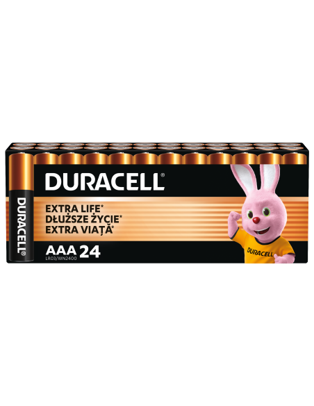 Duracell patarei AAA/MN2400 24 tk