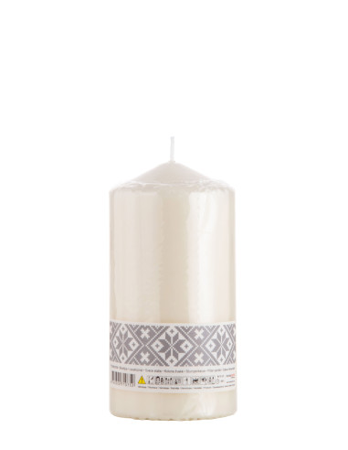 KAST 12 tk! Lauaküünal 8x15 cm 78h ivory