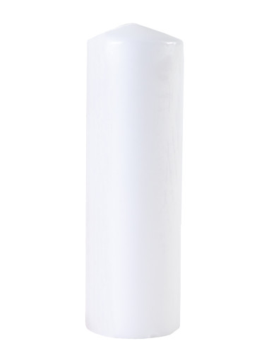 KAST 12 tk! Lauaküünal 8x25 cm 138h valge