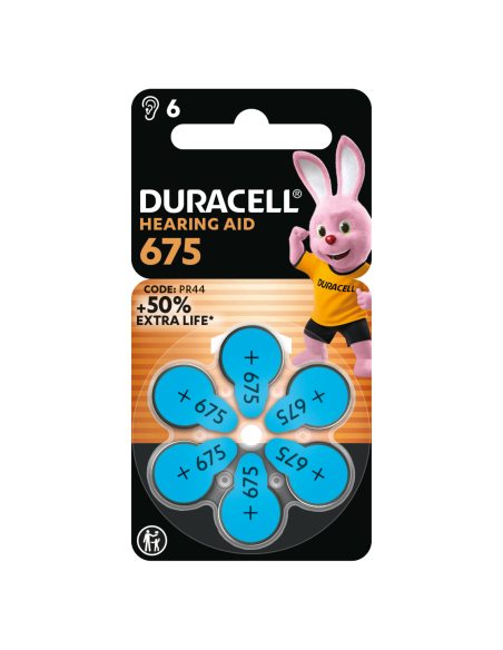 KAST 10 tk! Duracell kuuldeaparaadile 675 6 tk