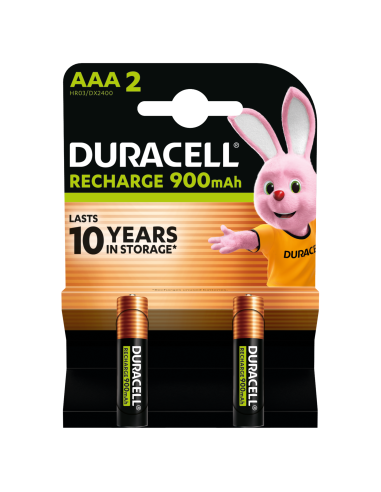 Duracell akupatarei NiMH HR03 AAA 900mAh 2 tk