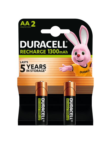 Duracell akupatarei NiMH HR6 AA 1300mAh 2 tk