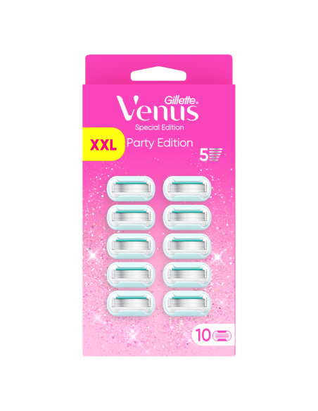 Gillette Venus Party Edition Raseerija Varuterad,10 tk
