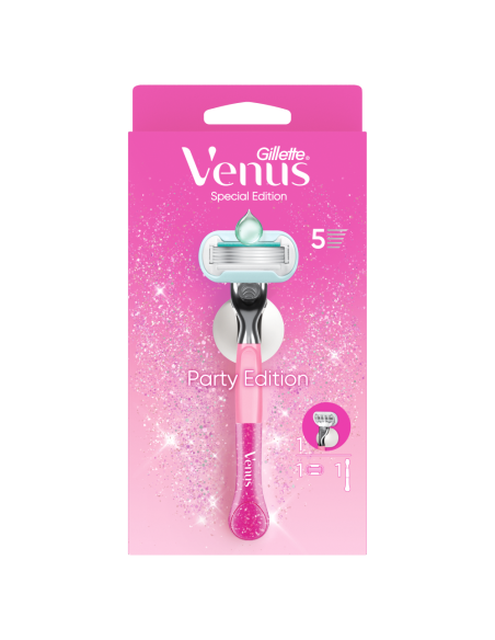 Gillette Venus Party Edition Raseerija, 1 Vahetustera, Seinahoidik