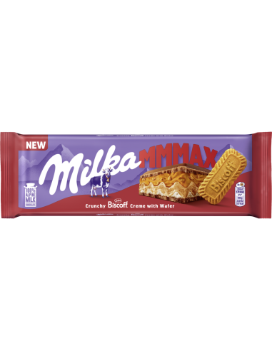 Milka piimašokolaad karamelliga Biscoff 275g