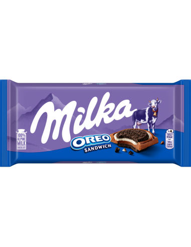 KAST 16tk! Milka piimašokolaad Oreo küpsisega 92g