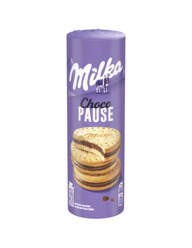 Milka küpsis piimašokolaadikreemi täidisega 260g