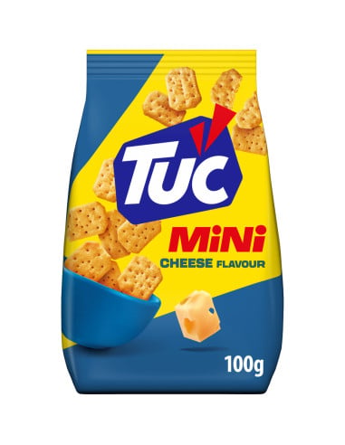 KAST 21tk! TUC Mini kreekerid juustuga 100g