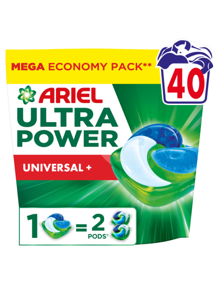 Ariel PODS Ultra Power Universal pesukapslid 40 tk