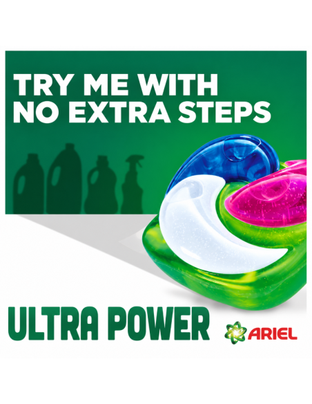 Ariel PODS Ultra Power Color pesukapslid 45 tk