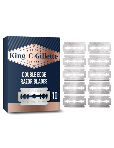 King C. Gillette Kaheteralised Turvalised Raseerija Terad, Vahetusterad 10 tk