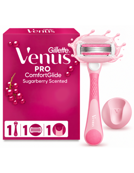 Gillette Venus ComfortGlide Sugarberry Miami Raseerija + Varutera 1 tk