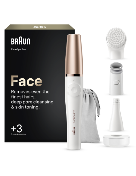 911 FaceSpa Pro näohoolduse komplekt / näoepilaator-puhastushari-toniseerija