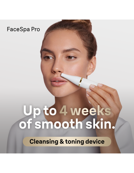 911 FaceSpa Pro näohoolduse komplekt / näoepilaator-puhastushari-toniseerija