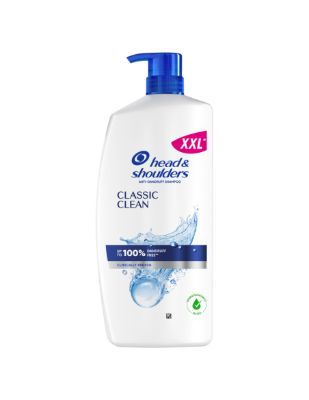 KAST 4 tk! Head & Shoulders Šampoon Classic Clean 800 ml