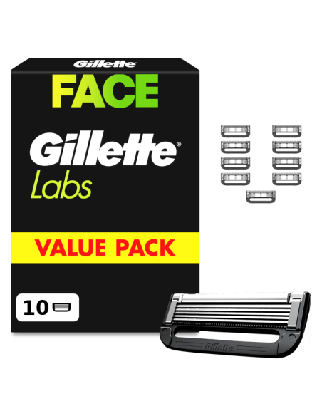 Gillette Labs Raseerija Terad Meestele, 10 Vahetustera