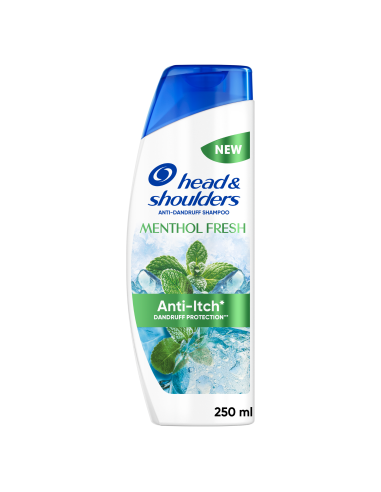 Head & Shoulders Šampoon Menthol Fresh, 250 ml