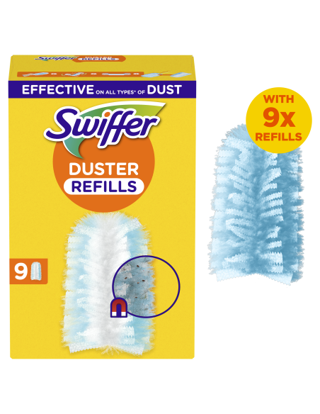KAST 6 tk! Swiffer Duster Varuharjad, 9 tk